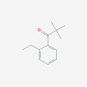 1-(2-Ethyl-phenyl)-2,2-dimethyl-propan-1-one