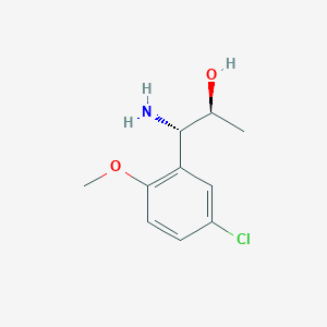 (1S,2S)-1-Amino-1-(5-chloro-2-methoxyphenyl)propan-2-OL