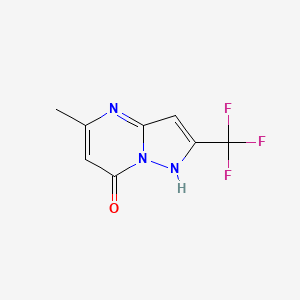 5-Methyl-2-(trifluoromethyl)pyrazolo[1,5-A]pyrimidin-7-OL