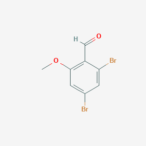 2,4-Dibromo-6-methoxybenzaldehyde