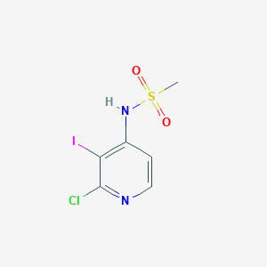 N-(2-Chloro-3-iodopyridin-4-YL)methanesulfonamide