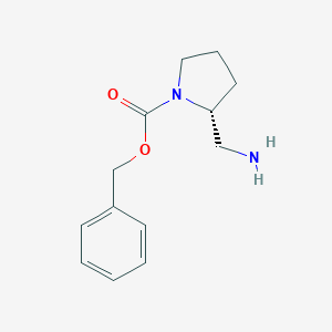 molecular formula C13H18N2O2 B152381 (r)-苄基 2-(氨基甲基)吡咯烷-1-羧酸酯 CAS No. 1187931-23-2