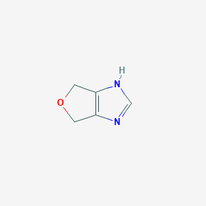 molecular formula C5H6N2O B15238224 1H,4H,6H-Furo[3,4-D]imidazole 