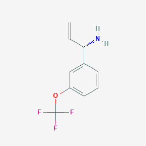 (1S)-1-[3-(Trifluoromethoxy)phenyl]prop-2-enylamine