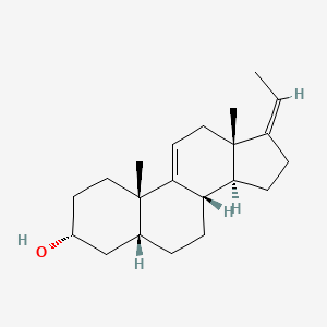 (3R,5R,8S,10S,13S,14S,Z)-17-Ethylidene-10,13-dimethyl-2,3,4,5,6,7,8,10,12,13,14,15,16,17-tetradecahydro-1H-cyclopenta[A]phenanthren-3-OL