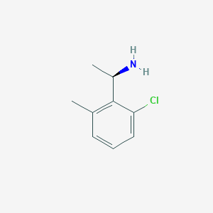 (R)-1-(2-Chloro-6-methoxyphenyl)ethan-1-amine