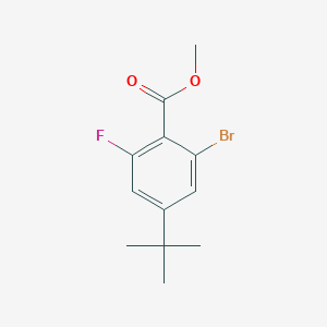 Methyl 2-bromo-4-(tert-butyl)-6-fluorobenzoate