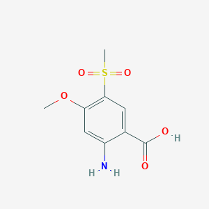 2-Amino-5-methanesulfonyl-4-methoxybenzoic acid