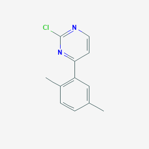 2-Chloro-4-(2,5-dimethylphenyl)pyrimidine