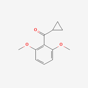 Cyclopropyl(2,6-dimethoxyphenyl)-methanone