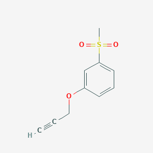 1-Methanesulfonyl-3-(prop-2-yn-1-yloxy)benzene