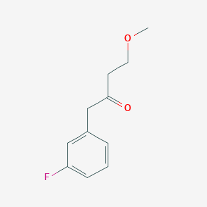 1-(3-Fluorophenyl)-4-methoxybutan-2-one