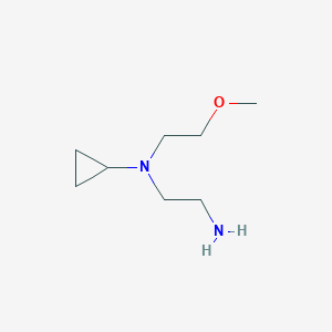 B1523854 N-(2-aminoethyl)-N-(2-methoxyethyl)cyclopropanamine CAS No. 1250363-22-4