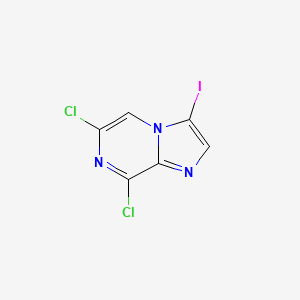 6,8-Dichloro-3-iodoimidazo[1,2-A]pyrazine