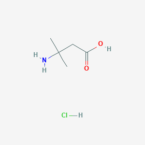 molecular formula C5H12ClNO2 B1523864 3-Amino-3-methylbutyric acid hydrochloride CAS No. 583823-94-3