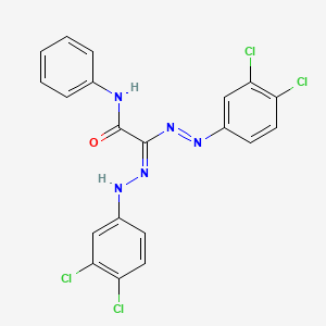 1-[(E,Z)-N'-[(3,4-dichlorophenyl)amino]-N-[(3,4-dichlorophenyl)imino]carbamimidoyl]-N-phenylformamide