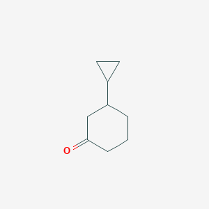 molecular formula C9H14O B1523869 3-环丙基环己酮 CAS No. 59939-07-0