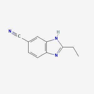 2-Ethyl-1H-1,3-benzodiazole-5-carbonitrile