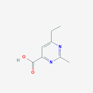 6-Ethyl-2-methylpyrimidine-4-carboxylic acid