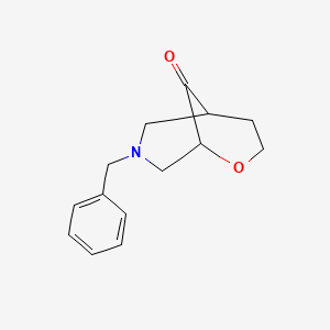 7-Benzyl-2-oxa-7-azabicyclo[3.3.1]nonan-9-one