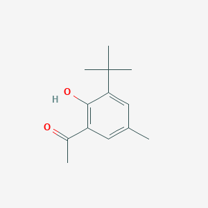 1-(3-Tert-butyl-2-hydroxy-5-methylphenyl)ethan-1-one