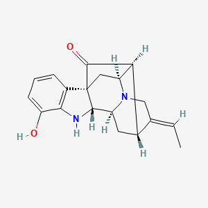 (1R,9R,10S,12R,13E,16S,17S)-13-ethylidene-6-hydroxy-8,15-diazahexacyclo[14.2.1.01,9.02,7.010,15.012,17]nonadeca-2(7),3,5-trien-18-one