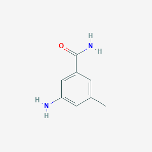 molecular formula C8H10N2O B1523895 3-Amino-5-methylbenzamide CAS No. 1169516-89-5