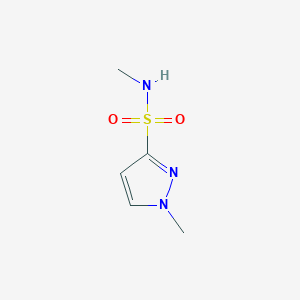 molecular formula C5H9N3O2S B15239009 N,1-Dimethyl-1H-pyrazole-3-sulfonamide 