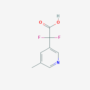 2,2-Difluoro-2-(5-methylpyridin-3-yl)acetic acid