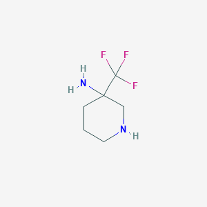 3-(Trifluoromethyl)piperidin-3-amine