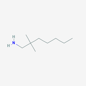 2,2-Dimethylheptan-1-amine