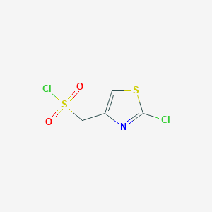 (2-Chloro-1,3-thiazol-4-yl)methanesulfonyl chloride