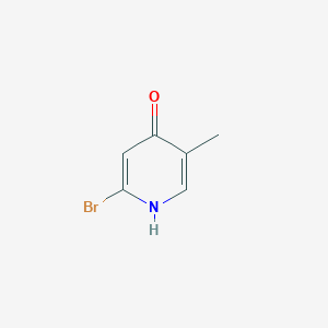 molecular formula C6H6BrNO B1523910 2-溴-5-甲基吡啶-4-醇 CAS No. 1227570-72-0