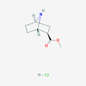 Rac-methyl (1R,2S,4S)-7-azabicyclo[2.2.1]heptane-2-carboxylate hydrochloride