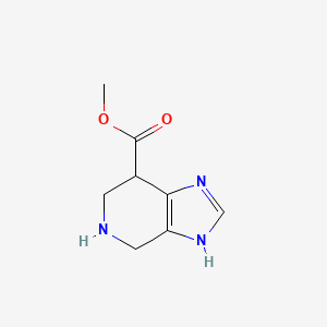 Methyl 1H,4H,5H,6H,7H-imidazo[4,5-c]pyridine-7-carboxylate