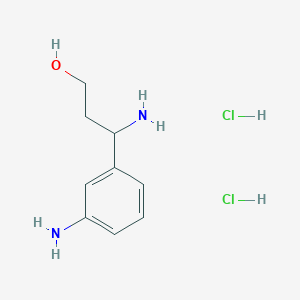 3-(3-Aminophenyl)-DL-beta-alaninol 2HCl