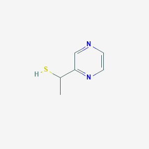 1-(Pyrazin-2-yl)ethanethiol