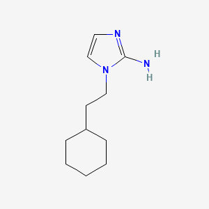 1-(2-cyclohexylethyl)-1H-imidazol-2-amine