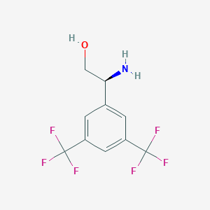 (S)-2-Amino-2-(3,5-bis(trifluoromethyl)phenyl)ethanol