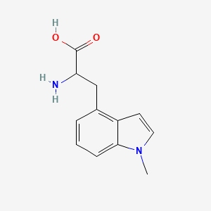 2-Amino-3-(1-methyl-1H-indol-4-yl)propanoic acid