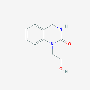 1-(2-Hydroxyethyl)-1,2,3,4-tetrahydroquinazolin-2-one