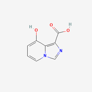 8-Hydroxyimidazo[1,5-a]pyridine-1-carboxylic acid