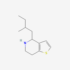 4-(2-Methylbutyl)-4H,5H,6H,7H-thieno[3,2-c]pyridine