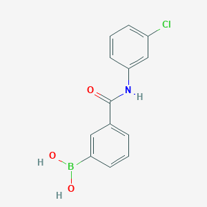 3-(3-Chlorophenylcarbamoyl)phenylboronic acid