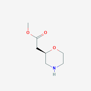 Methyl 2-((r)-morpholin-2-yl)acetate