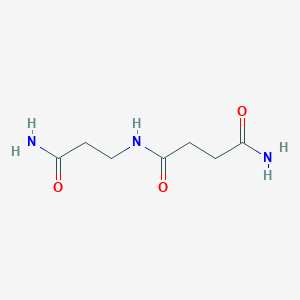 molecular formula C7H13N3O3 B1523941 N-(2-carbamoylethyl)butanediamide CAS No. 1258650-56-4