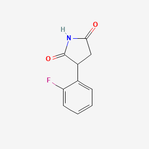 3-(2-Fluorophenyl)pyrrolidine-2,5-dione