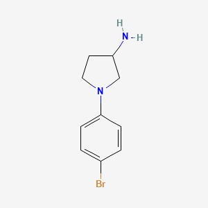 1-(4-Bromophenyl)pyrrolidin-3-amine