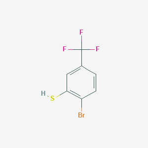 molecular formula C7H4BrF3S B1523954 2-溴-5-三氟甲基苯硫酚 CAS No. 60877-19-2