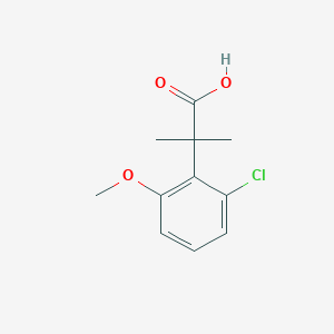 2-(2-Chloro-6-methoxyphenyl)-2-methylpropanoic acid